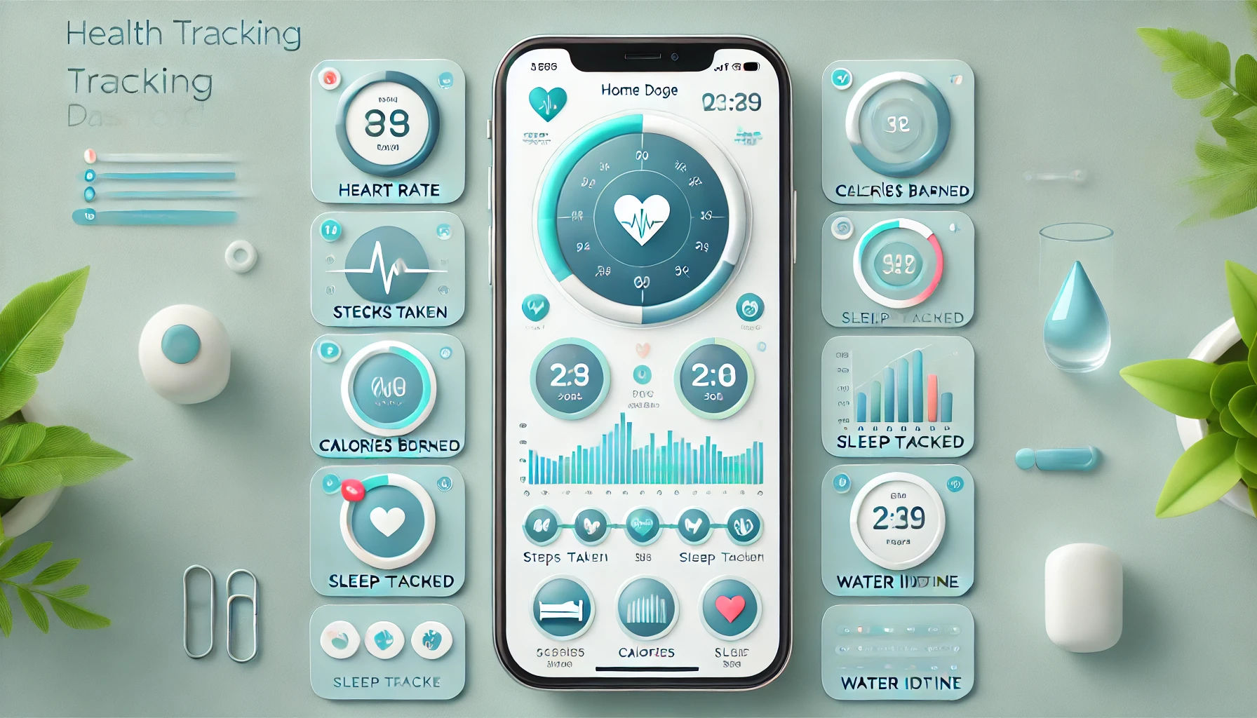 HealthTrack Dashboard by Hamza Shah