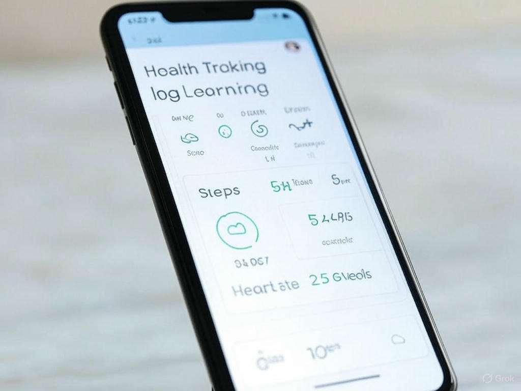 HealthTrack Mobile View