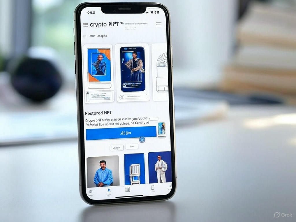 CryptoArt Mobile View